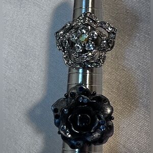 Rhinestone party rings!